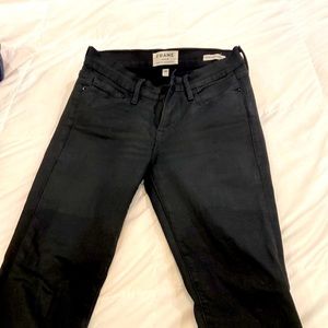 Frame Denim Black Jeans
